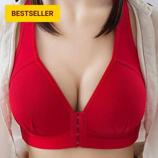 Trendy Sexy Seamless  Push Up Bralette With Front Closure