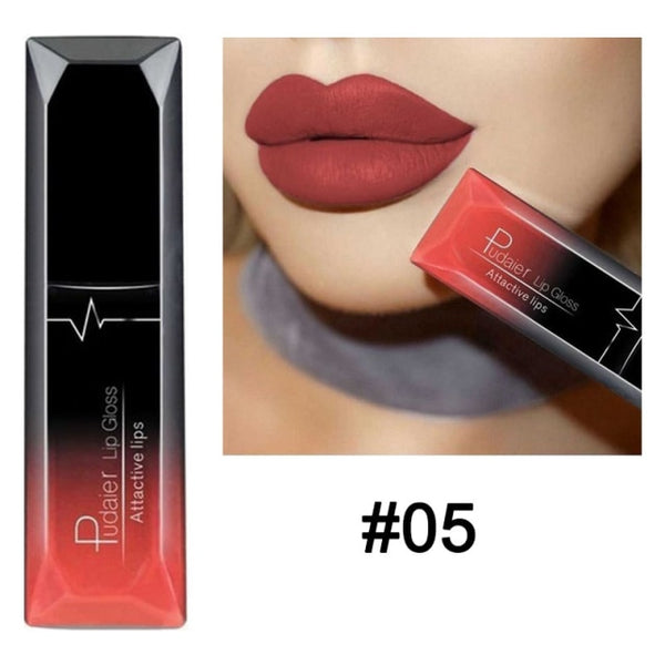 Trendy Matte Liquid Lipstick Waterproof Long Lasting With Tint