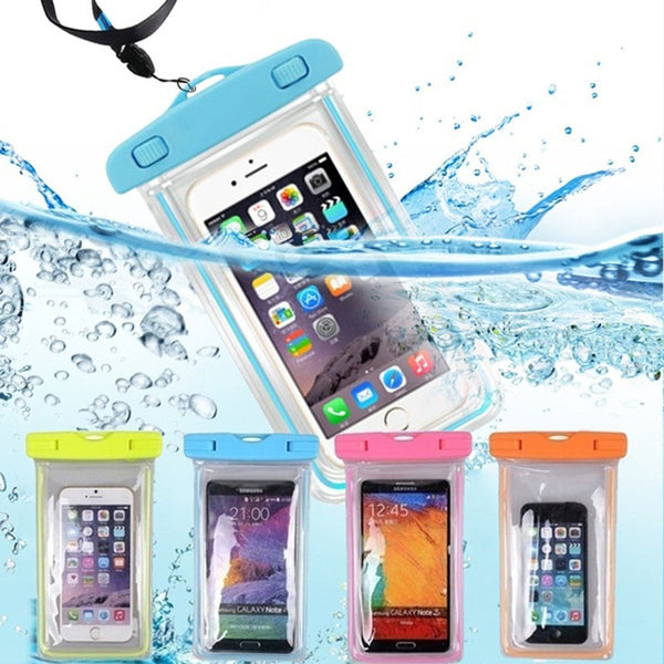 Trendy Waterproof Phone Pouch For Swimming