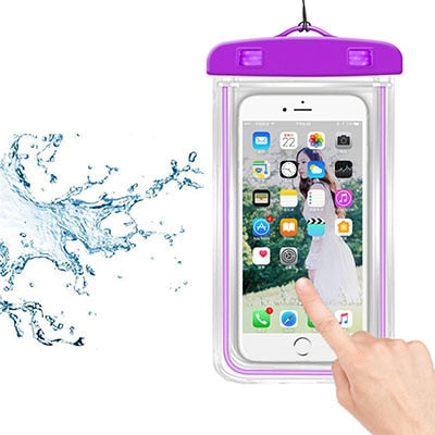 Trendy Waterproof Phone Pouch For Swimming