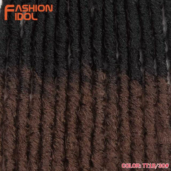 Trendy Soft Dreadlocks Crochet Hair Extensions