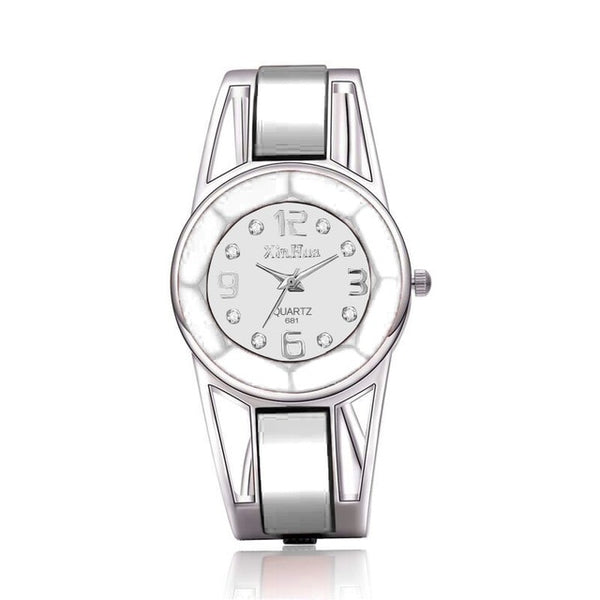 Trendy Stainless Steel Wristwatch