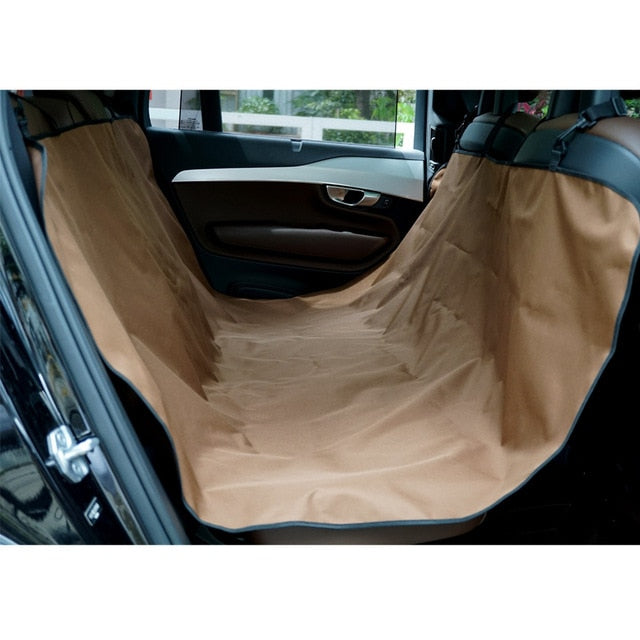 Trendy Waterproof Rear Back Seat Dog Hammock Cover
