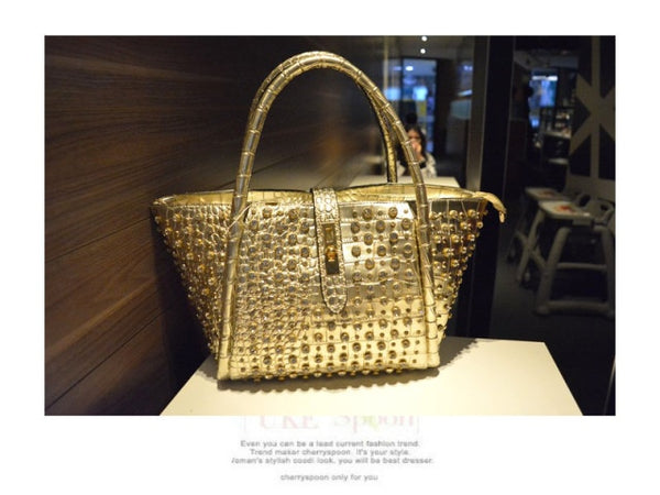Trendy Diamond Fashion Rhinestone Shoulder Handbag