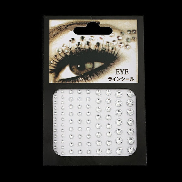 Trendy Eyeshadow Makeup Sticker Crystals