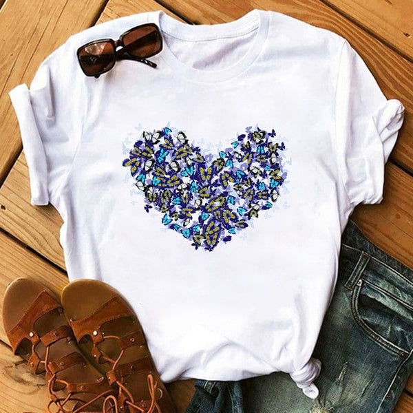 Trendy Love Casual T-Shirts