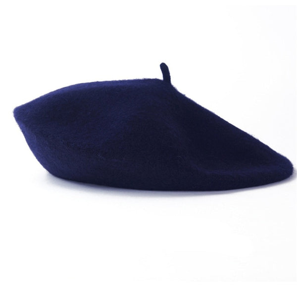 Trendy Solid Color Wool Hat