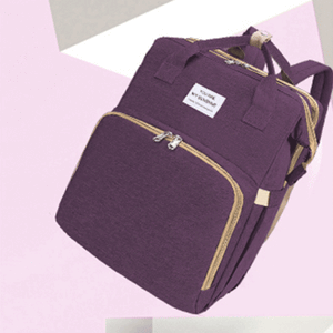 Trendy Portable Multifunctional Diaper Bag And Travel Crib