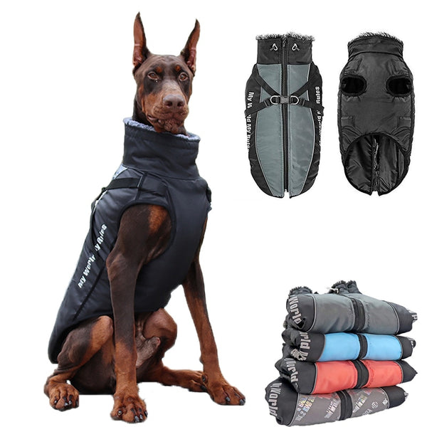 Trendy Waterproof Big Dog Vest
