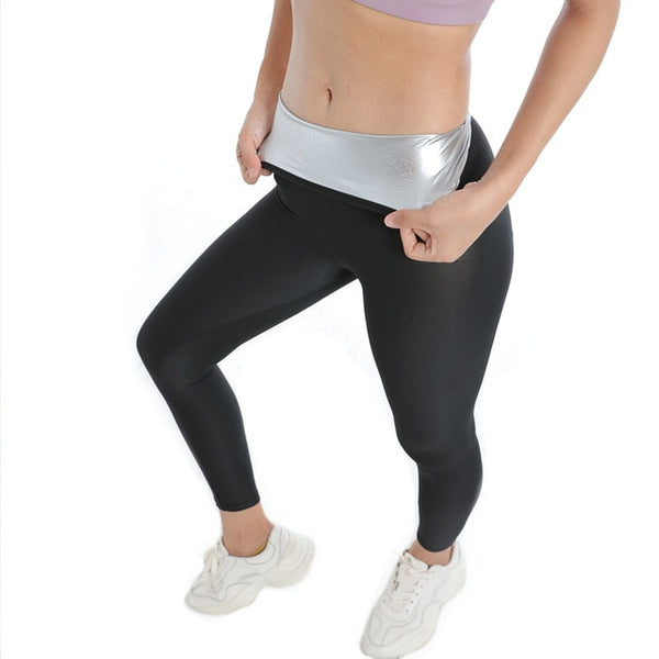 Trendy Sauna Effect Workout Body Shaper Slimming Pants