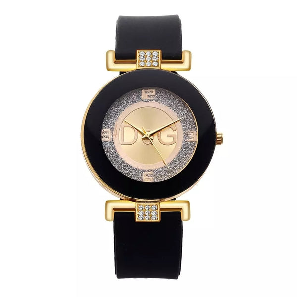 Trendy Fashion Silicone Matte Wristwatch