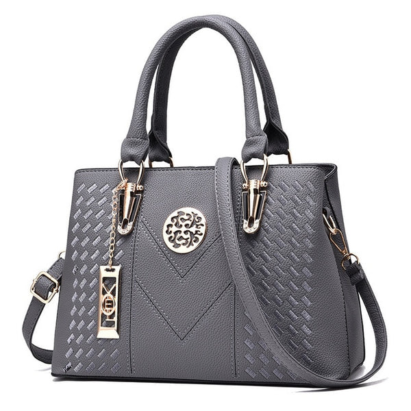 Trendy Sassy Leather Handbag