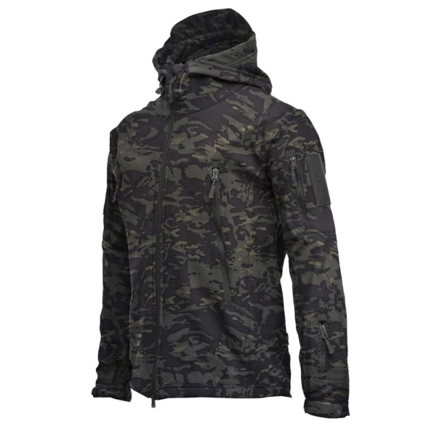 Trendy Men's Waterproof Thermal Hooded Jacket