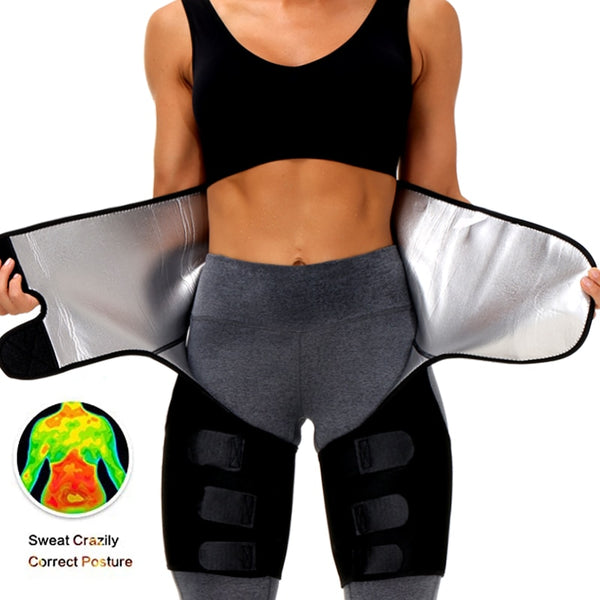 Trendy Waist Trainer Belt For Thigh and Butt Lifter Slimming Body Shaper