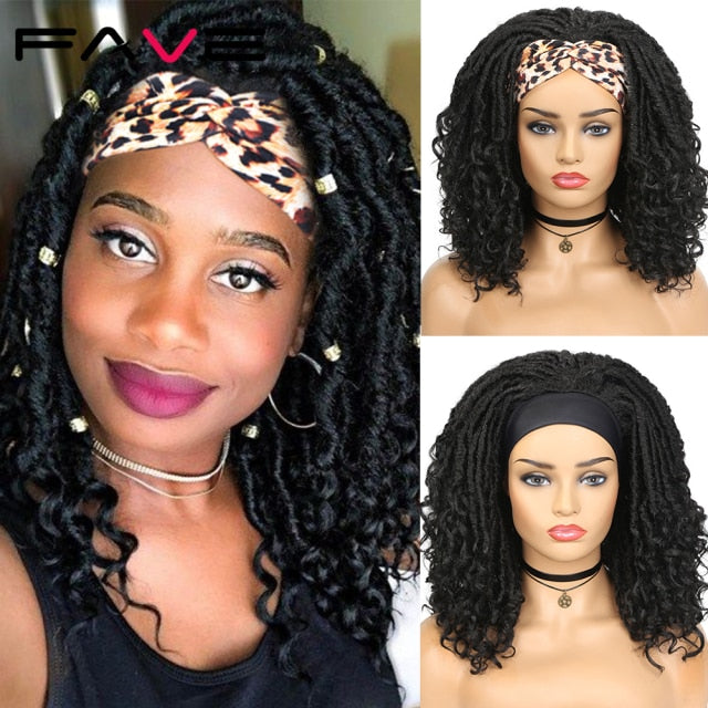 Trendy Goddess Faux Crochet Hair Headband