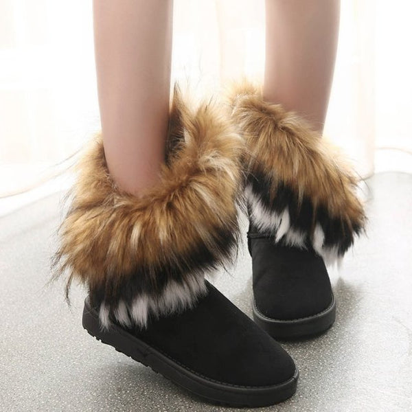 Trendy Winter Warm Fur Boots
